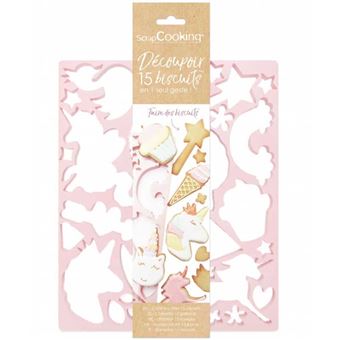 Plaque découpoirs à biscuits Licorne - 1