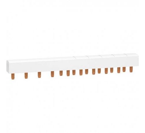 Schneider Electric Peigne Monobloc Xp Resi9 - 3P+N - 63A - 26 Pas - Cache Dents De 5 Modules