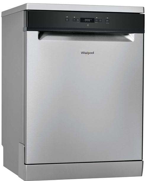 Whirlpool Supreme Clean WFC3C24X - Lave-vaisselle - pose libre - largeur : 60 cm - profondeur : 59.5 cm - hauteur : 85 cm