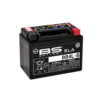 Batterie BS BATTERY BB4L-B SLA sans entretien activée usine - 1