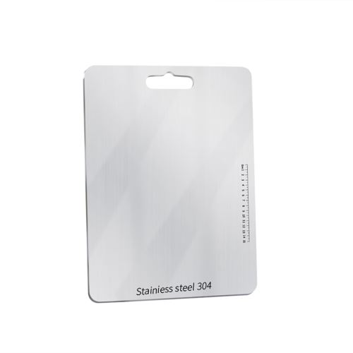 Planche à Découper en Acier Inoxydable Pour la Cuisine, Sus-304 Fort Durable Easy Clean CFYP421