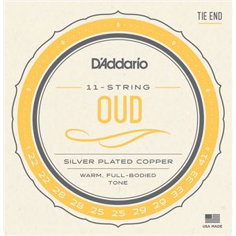 D'Addario And Co Jeu de 11 cordes pour Oud EJ95 D'addario Cordes variées autres instruments - 1