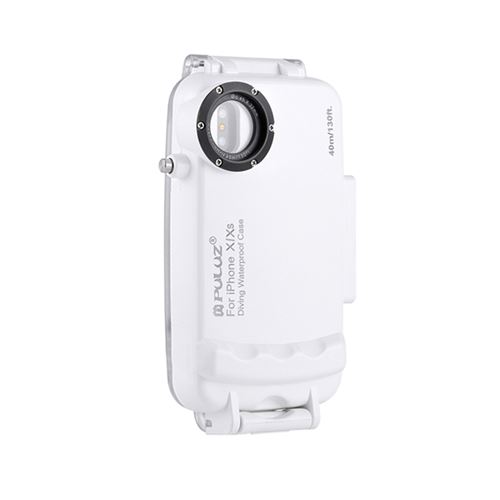 Coque étanche de plongée PULUZ pour iPhone X XS 40m-1