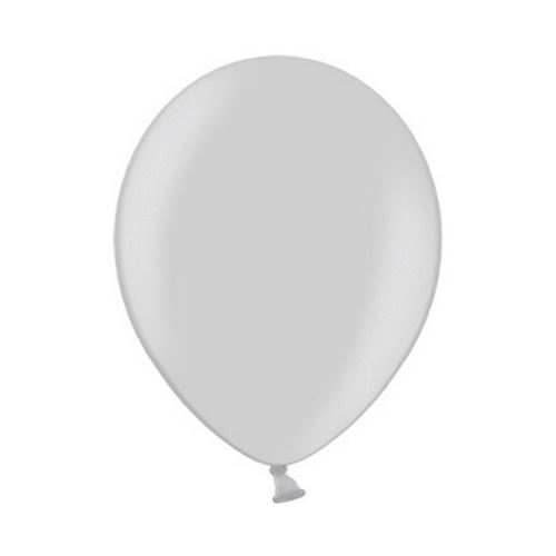 Belbal - Ballons de baudruche (13 cm) (lot de 100) (Taille unique) (Argent métallique) - UTSG4298