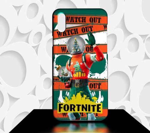Coque compatible pour Samsung Galaxy A50 Fortnite Battle Royale 202