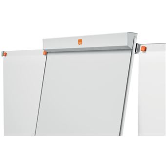 Mini paperboard chevalet à feuilles repositionnables Meeting chart H 45,7 x  L 38,1 cm - Blanc 