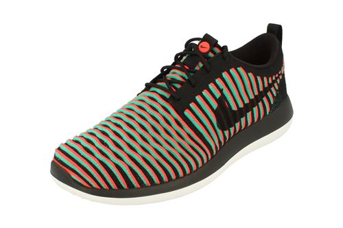 Nike Roshe Two Flyknit Mens Running Trainers 844833 Sneakers Shoes (Uk 7 Us 8 Eu 41, Black Bright Crimson 003)