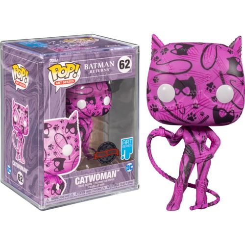 Figurine Funko Pop artist DC Catwoman avant première Fnac