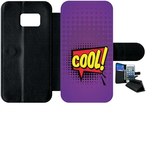 Etui À Rabat Samsung Galaxy S7 Cool Fond Mauve