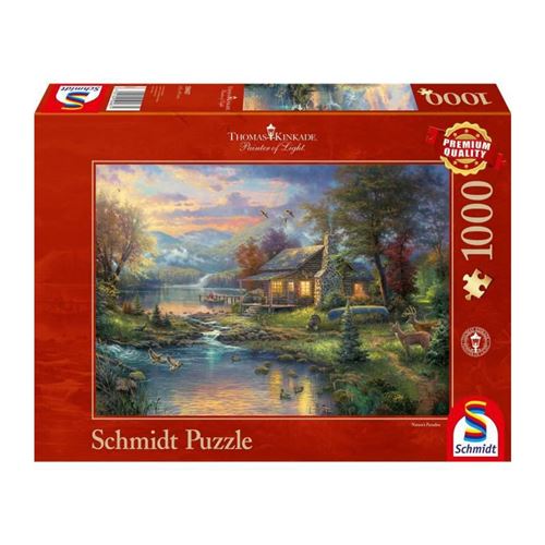 Schmidt Spiele 59467 Natures Paradise Puzzle (1000 pièces)
