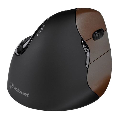 Evoluent Marron Verticalmouse 4 Small Wireless