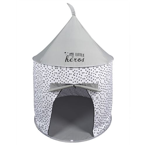 Tente pop up grise pour enfant