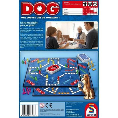 DOG - Jeu de societe famille - SCHMIDT AND SPIELE