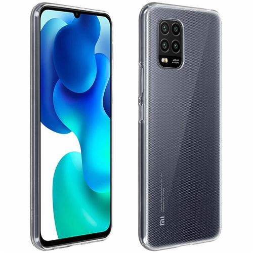 Avizar Coque Pour Xiaomi Mi 10 Lite 5G Silicone Flexible Résistant Ultra Fine Transparent