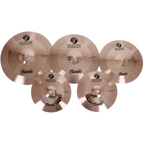 Fazley CYM Classic Kit set de cymbales (x4) 14+16+18+20 avec housse