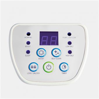 Stérilisateur au sel pour piscine jusqu'à 17 m³ Intex 35 W Blanc