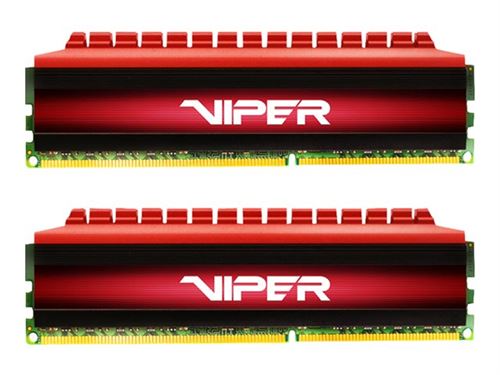 Patriot Memory pv432g300 C6 K 32 GB DDR4 3000 MHz Module de clé (DDR4, PC/server, 288-pin DIMM, 2 x 16 Go, noir, rouge)