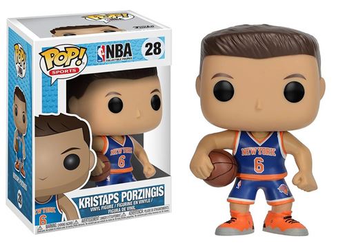 FunKo - Figurines Pop Vinyle: NBA: Kristaps Porzingis, 21823