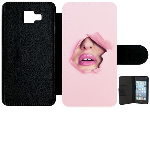 Etui À Rabat Samsung Galaxy A5 (2016) Papier Bouche