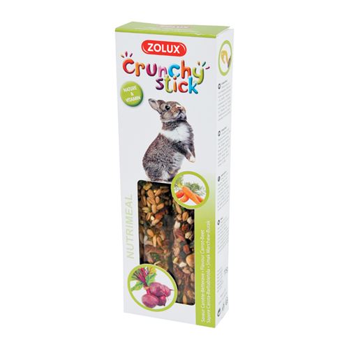 Meilleurs prix pour Zolux - Crunchy stick pour lapin saveur carottes et betterave