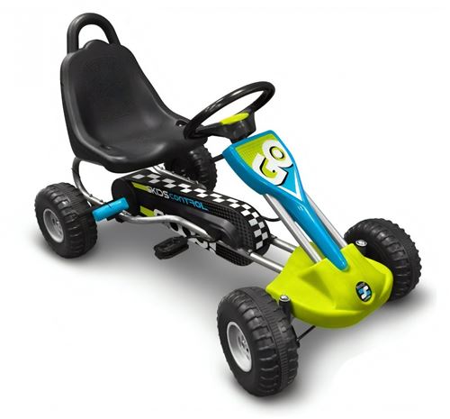 Stamp kart Go Kart Skids Control89 cm bleu/vert