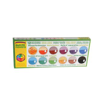 ecodis - aquarelle 12 couleurs - 1