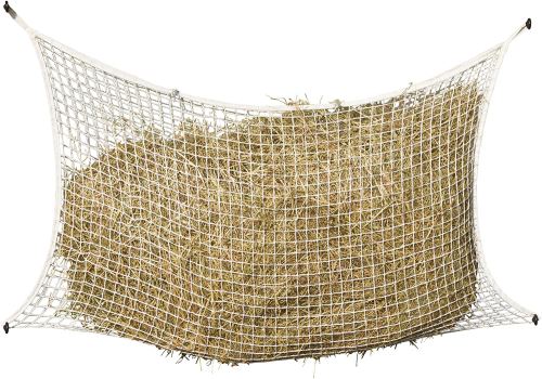 ch/èvres vieux Pour poneys 1 x noir et rouge Mailles adapt/ées aux esp/èces Sac /à foin pour les d/éplacements Filet /à foin extra large pour chevaux 5 x 5 cm chevaux Meilleure digestion