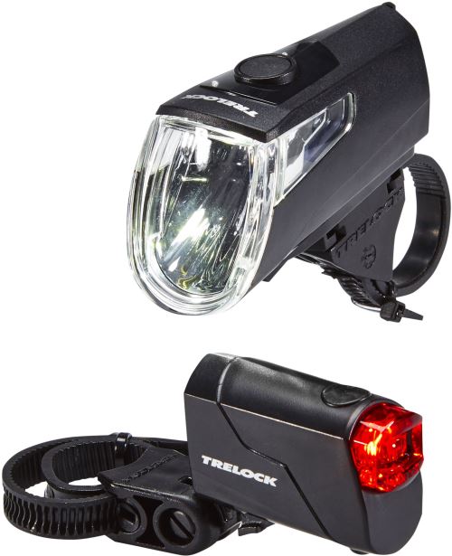 Trelock set d'éclairage LS360 I-Go Eco noir