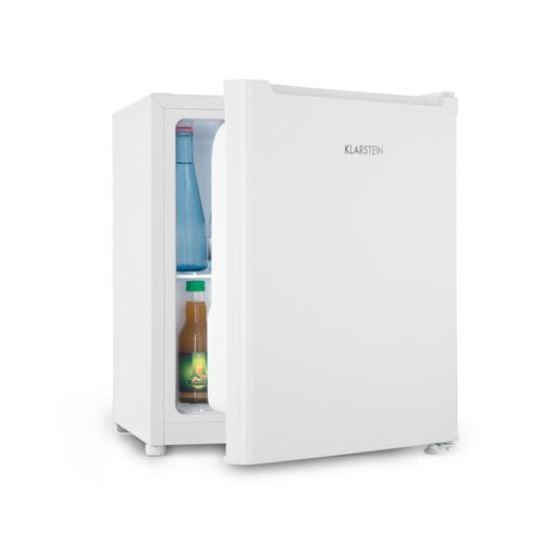 Mini réfrigérateur - Klarstein Snoopy Eco - 46L avec compartiment freezer - Minibar 41 dB - blanc