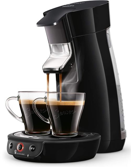 Cafetière à dosette ou capsule Philips Senseo Viva Café HD6563/61 1450 W Noir