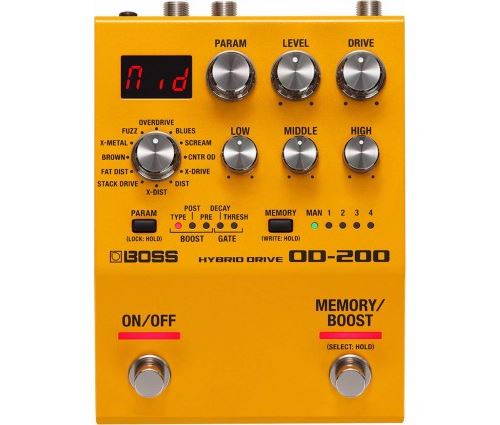 Boss OD-200 Hybrid Drive pédale d'effet - Image 3