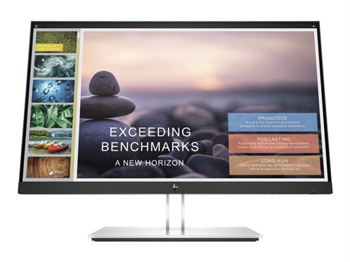 HP E24T G4 - E-Series - Écran Led - 24" (23.8" Visualisable) - Écran Tactile - 1920 X 1080 Full Hd (1080P) @ 60 Hz - Ips - 300 Cd/M² - 1000:1 - 5 Ms - Hdmi, Vga, Displayport - Noir