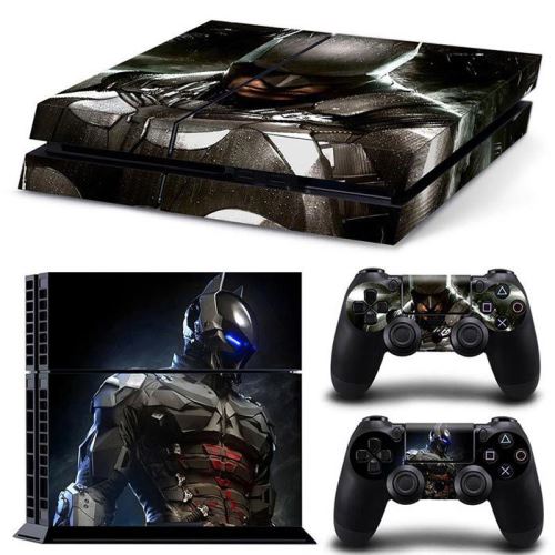 Autocollant Stickers Skin de Protection pour Console et Manette Sony Playstation PS4 - Batman #27