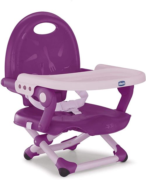 Chicco siège élévateur Pocket Snackfilles 32 x 36 cm violet