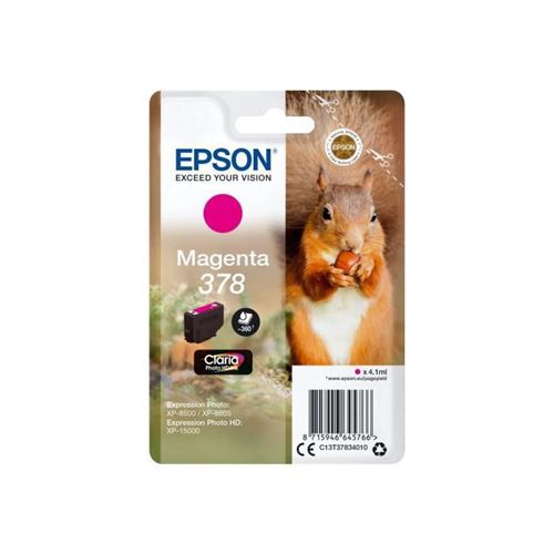 Cartouche Imprimante Epson C 13 T 37834010