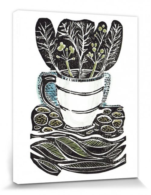 Ail Poster Reproduction Sur Toile, Tendue Sur Châssis - Wild Garlic, Amanda Colville (50x40 cm)
