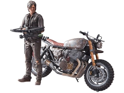 Figurine Walking Dead - Daryl Dixon On Bike New Version 15cm