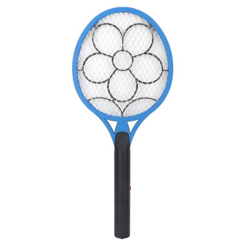 Lampe Anti-moustique sans fil Power électrique Swatter Bug Zapper Raquette Insectes Killer Bleu