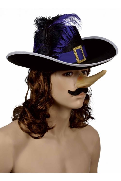 Nez souple de cyrano avec elastique