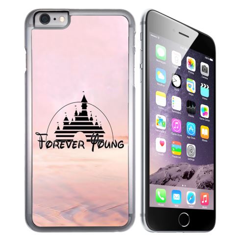 Coque pour iPhone 7 PLUS disney forver young illustration