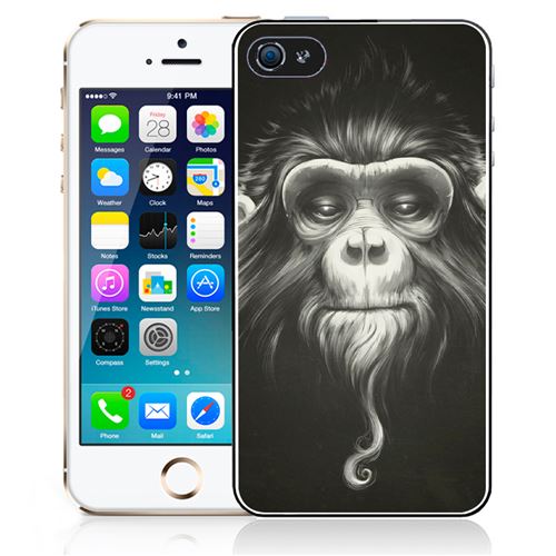 Coque pour iPhone 5C singe monkey