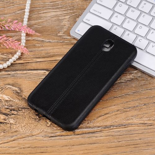 Galaxy J5 (2017) / J530 (EU Version) Housse Etui Cuir PU Effet Cuir Noir ALS51759