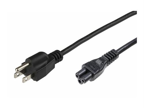 Microconnect Noir Pe110818 Câble Électrique 1,8 M Prise D'alimentation Type B Coupleur C5 - Neuf - Image 3