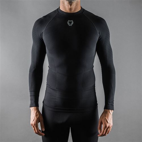Maillot manches longues de compression SAK STORM-noir-S/M