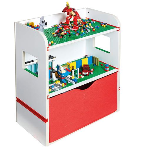 Worlds Apart 447RTB Étagère de Chevet pour Enfant avec Rangement, Taille Unique
