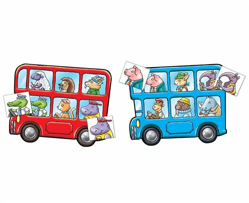 Orchard Toys Little Bus Lotto Lotto Mini Jeu / Voyage