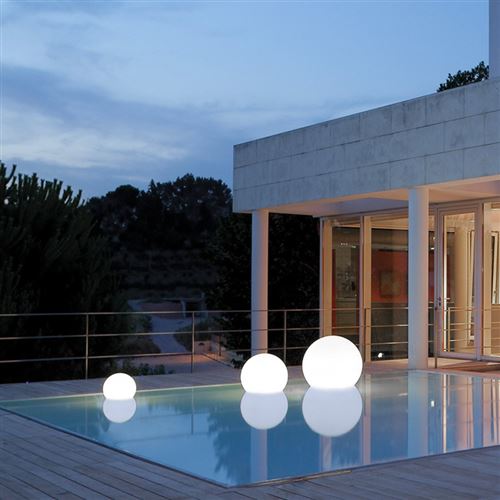 Slide - Lampe flottante design pour piscine extérieure Slide Acquaglobo LED, Taille: 40