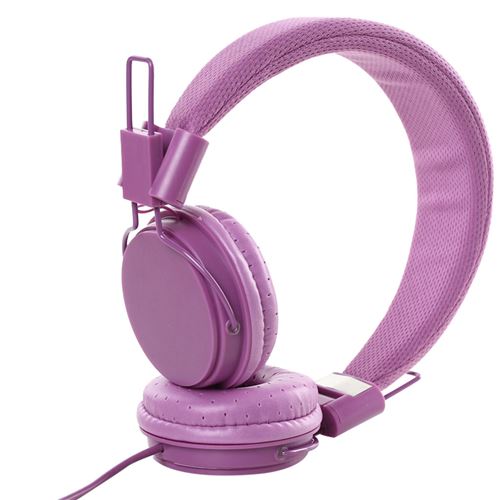 Casque DJ basse EP05 filaire Monté sur la tête Pliable-Violet