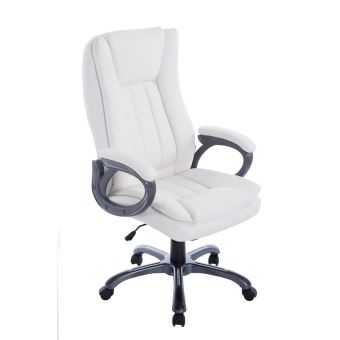 CLP Fauteuil de bureau XL Bern , Blanc - 1