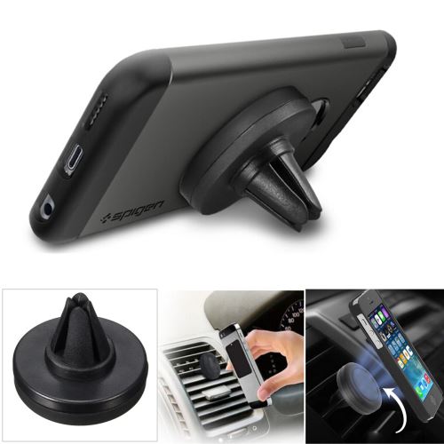 Universel Voiture Aeration Grille Air Vent Support Magnétique Pr iPhone 6 5S HTC